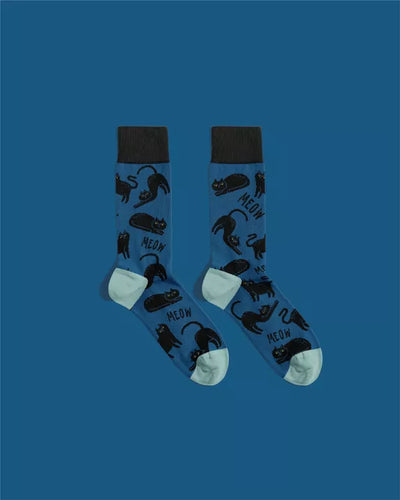 Socken "Schwarze Katzen"