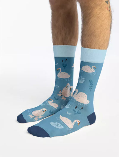 Socken "Schwäne"