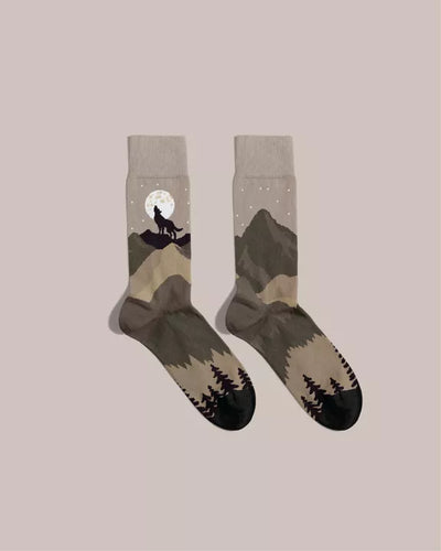 Socken "Wolf"