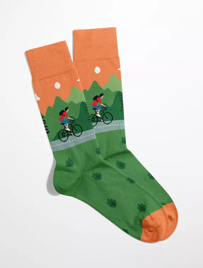 Socken "Fahrrad"