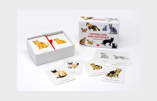 Memo-Spiel "Katzen und ihre Kätzchen"