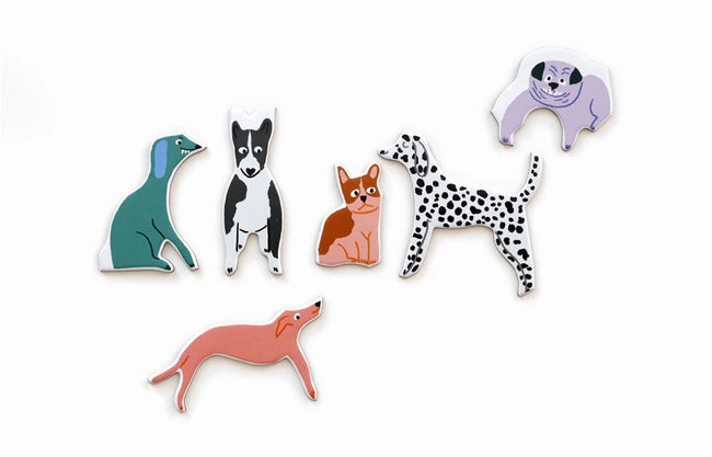 Puzzle "299 Hunde und 1 Katze"