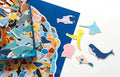 Puzzle "299 Meerestiere und 1 Taucher"