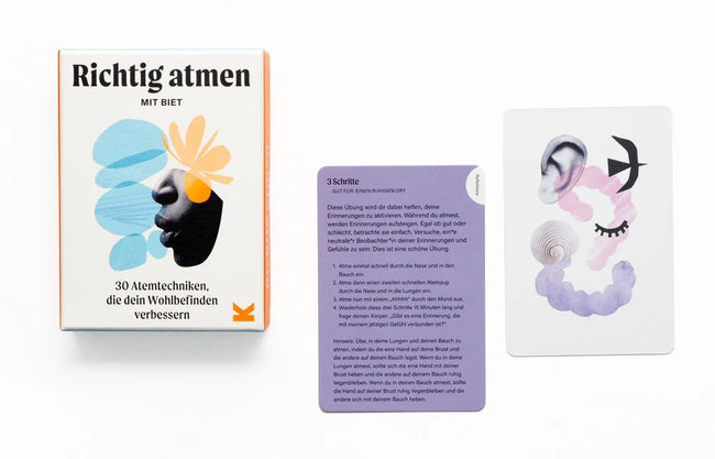 Kartenset "Richtig atmen"