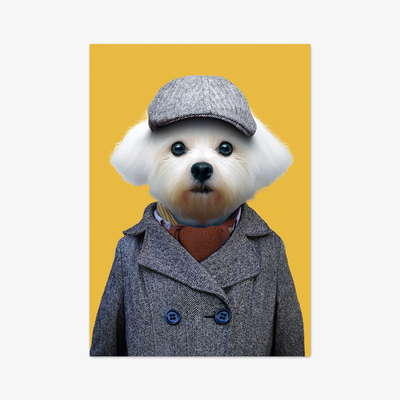 Postkarte "Maltese Dog"