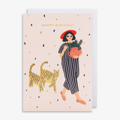 Klappkarte "Happy Birthday"