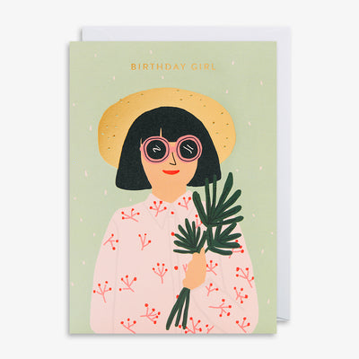 Klappkarte "Birthday Girl"