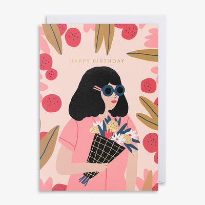 Klappkarte "Happy Birthday"