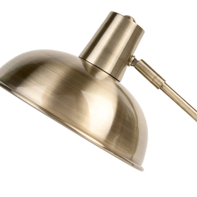 Lampe "Hood" Gold Gebürstet