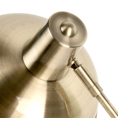 Lampe "Hood" Gold Gebürstet