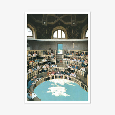 Postkarte "Lecture On Clouds"