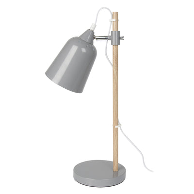 Lampe "Wood-Like" Grau