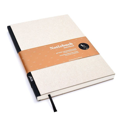 Notizbuch "BerlinBook" Öko Schwarz A5