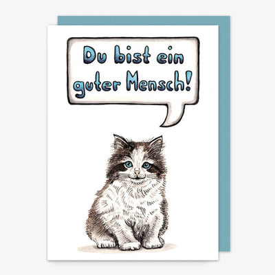 Klappkarte "Guter Mensch"