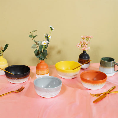 Mojave Glaze Schale Braun