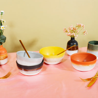 Mojave Glaze Schale Braun