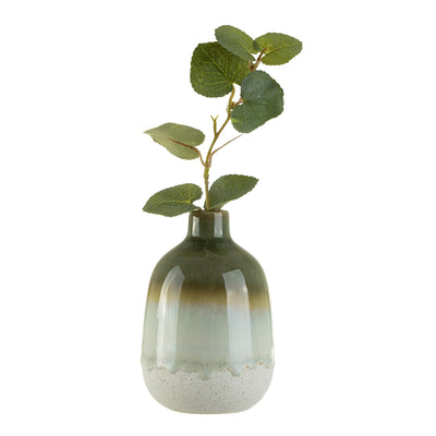Kleine Vase "Mojave Glaze" Grün