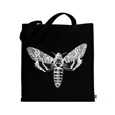 Jutebeutel "Moth" Schwarz