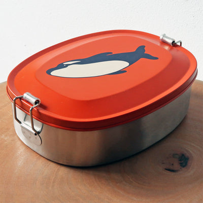 Brotdose "Orca" Edelstahl