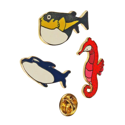 Pins "Ocean" 3er-Set