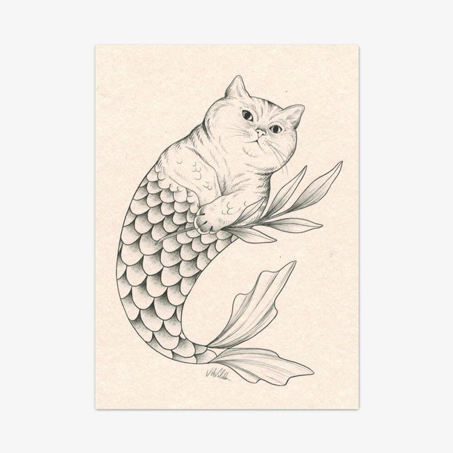 Postkarte "Catfish"