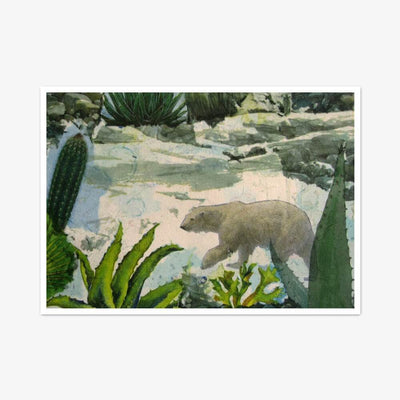Postkarte "Eisbär"