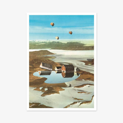 Postkarte "Falling Up"