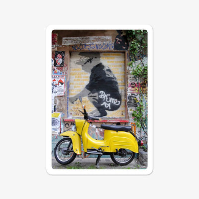 Postkarte "Gelbe Schwalbe"