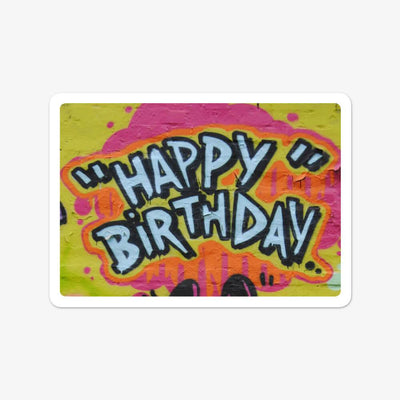 Postkarte "Happy Birthday"