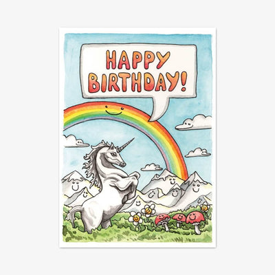 Postkarte "Happy Birthday"