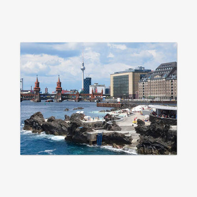 Postkarte "Oberbaumbrücke"