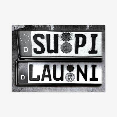 Postkarte "Supi Launi"