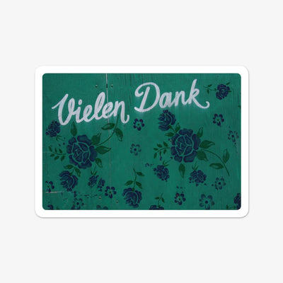 Postkarte "Vielen Dank"