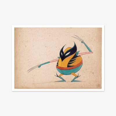 Postkarte "Wölferinn"