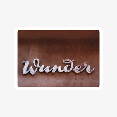 Postkarte "Wunder"