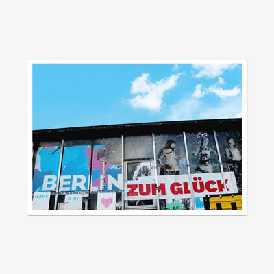 Postkarte "Zum Glück"