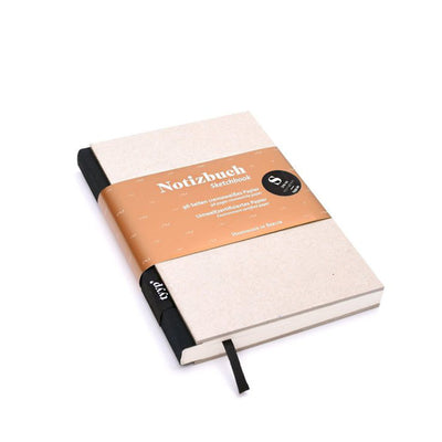 Notizbuch "BerlinBook" Öko Schwarz A6