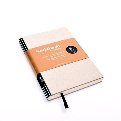 Notizbuch "BerlinBook" Öko Streifen A6