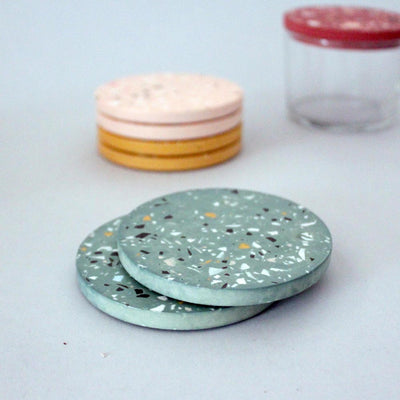 2 Untersetzer, Tafel