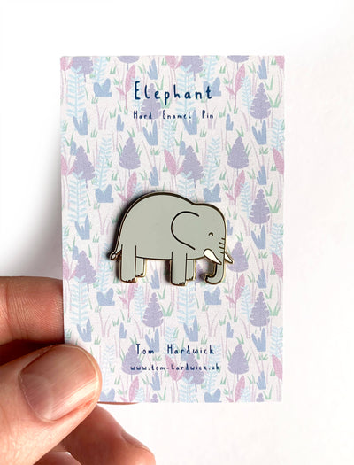 Pin "Elefant" Emaille