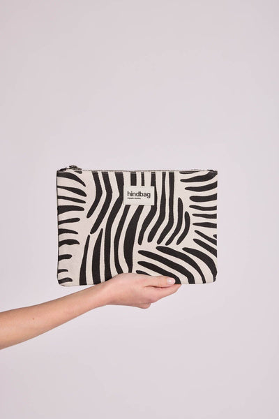 Ecru Zebra Ema Tasche