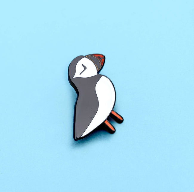 Pin "Puffin" Emaille