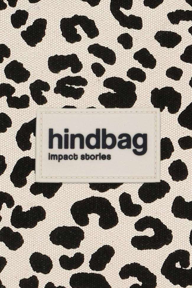 Claude Leopard Shopper