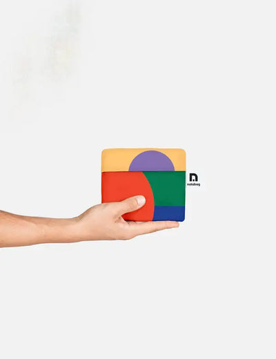 Notabag Original mit geometrischem Geoplay-Muster, weitere Ansicht