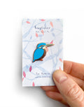 Pin "Kingfisher" Emaille