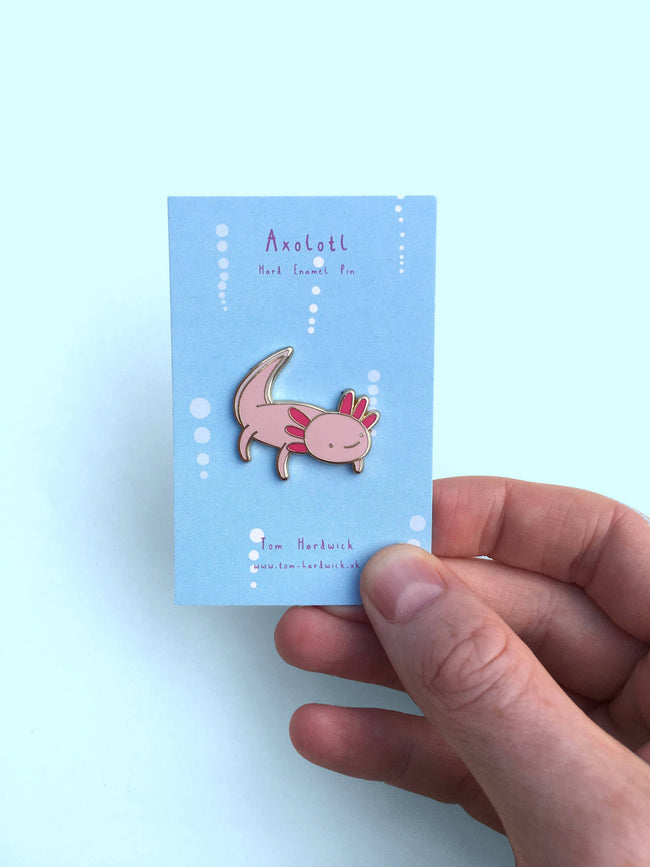 Pin "Axolotl" Emaille