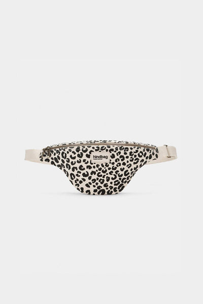 Olivia Bauchtasche in Ecru mit Leopardenmuster