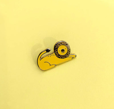 Pin "Löwe" Emaille