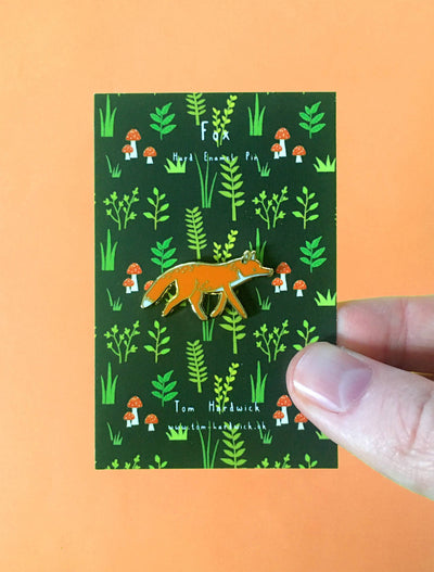 Pin "Fuchs" Emaille