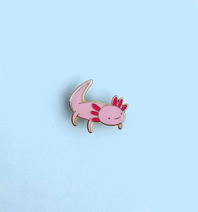 Pin "Axolotl" Emaille